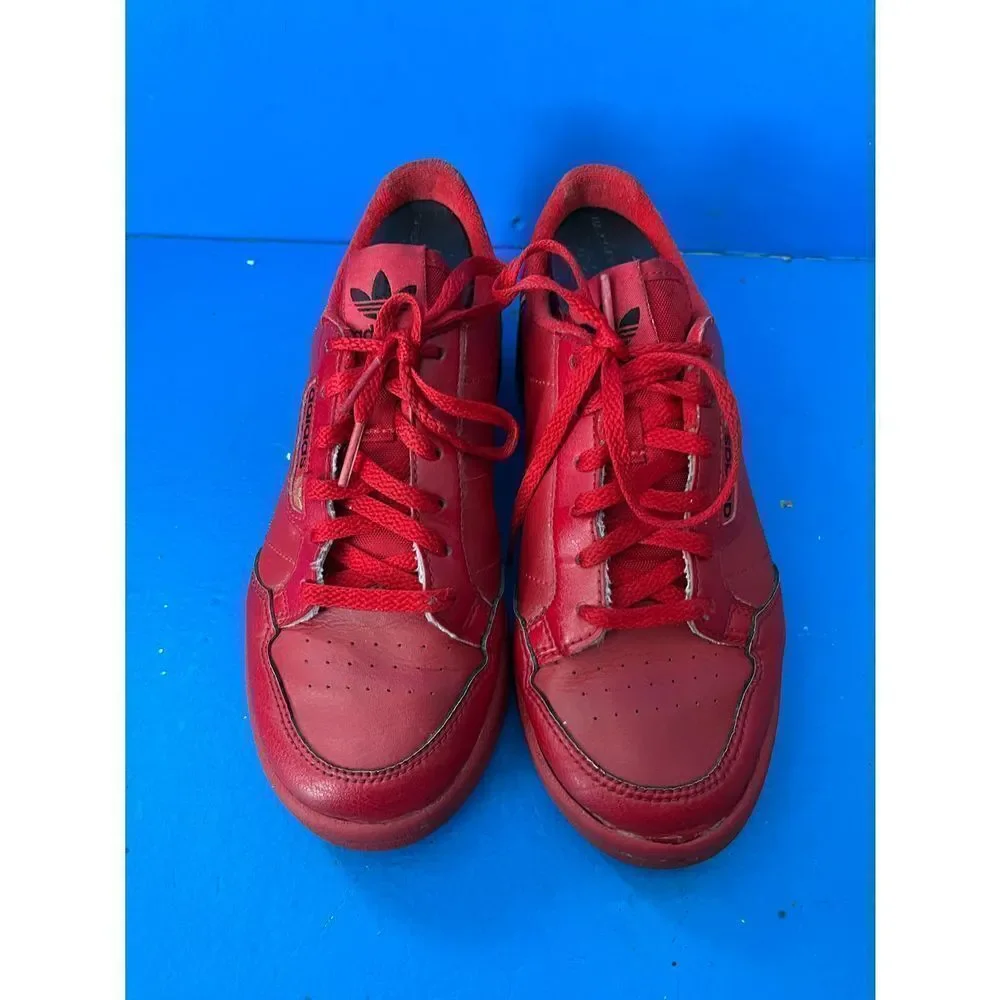 Adidas Continental 80 Scarlet Gold Black EE4359 Mens 3.5